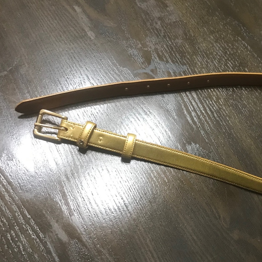 Gold Ralph Lauren Belt